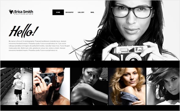Photography HTML Template