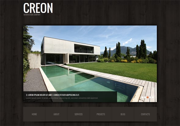 Architecture Website template for Small Business