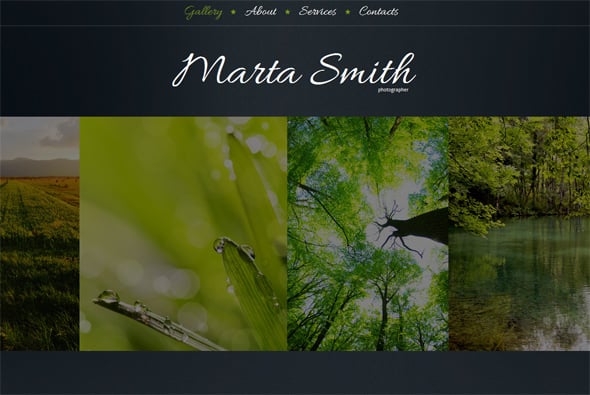 Photography Web Portfolio