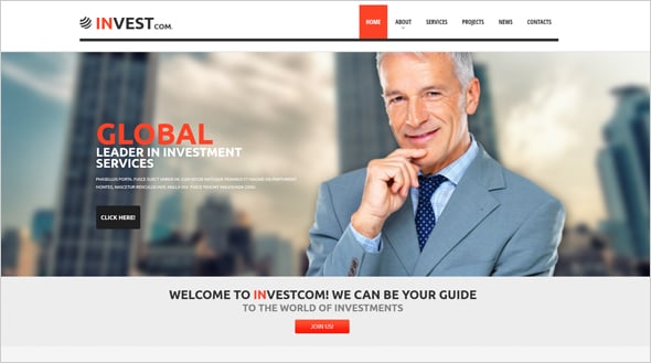 Commercial Consulting Web Template