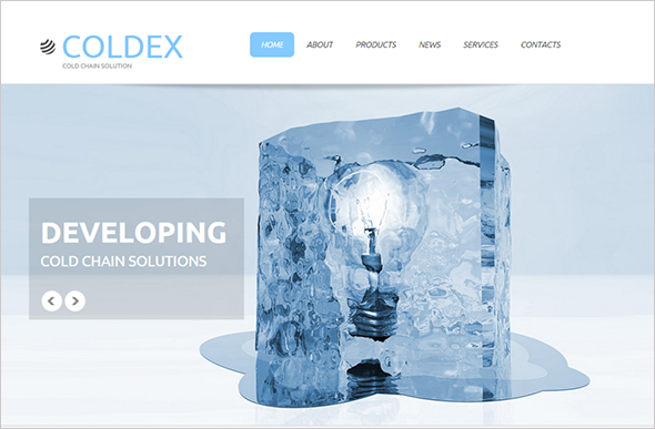 Transparency in Web Design Template