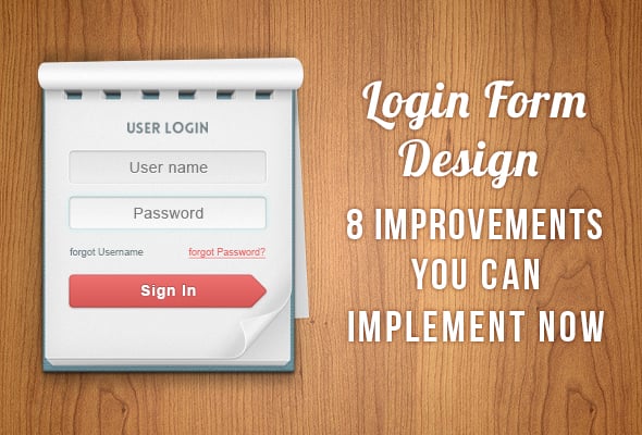 Login Form Design Improvements