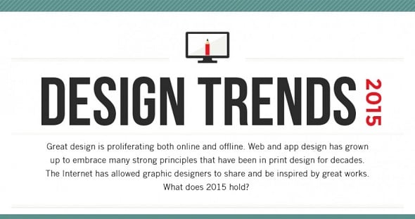 Infographic: Continuing and New Design Trends in 2015