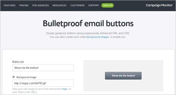 Email Marketing - Bulletproof Email Buttons