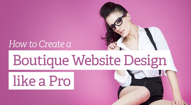 Create Boutique Website Design Main