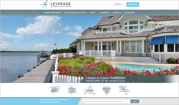 Leverage Real Estate Web Design