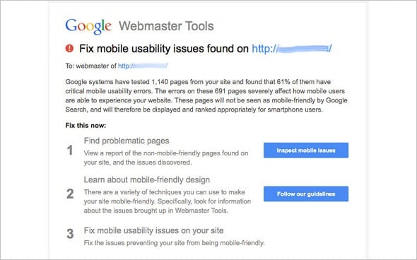 Smashing Magazine - Assessing Mobile Usability With Google Webmaster Tools