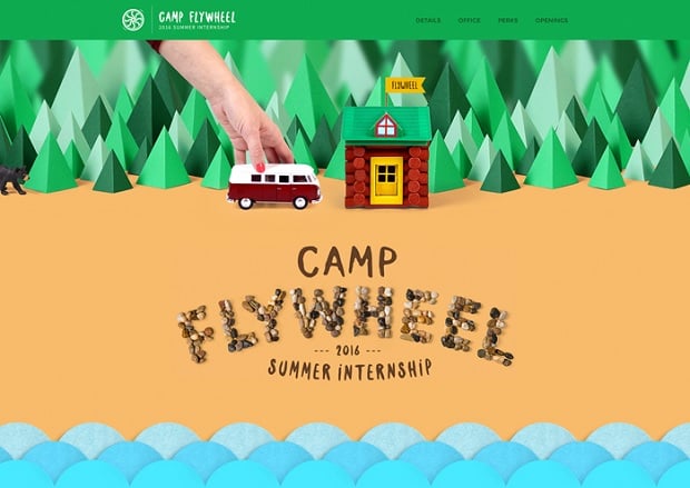 цвета в веб дизайне 2016 - camp