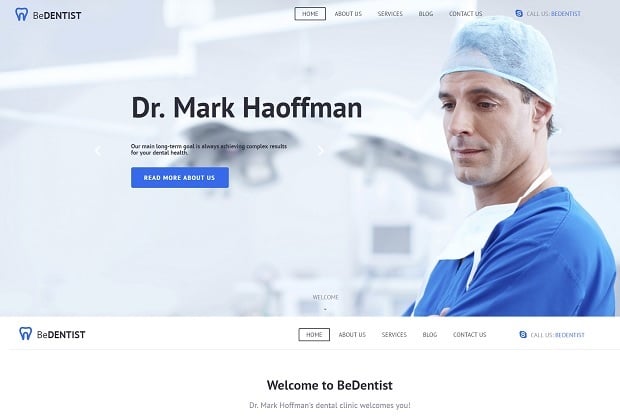 besten MotoCMS Homepage-Vorlagen 2016 zum Thema Medizin - 58688
