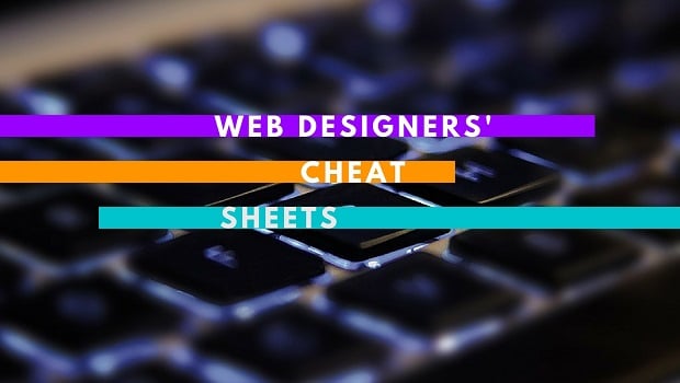 Cheatsheets for Web Designers - main