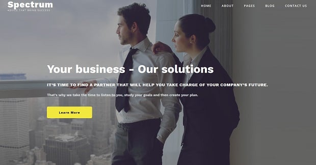spectrum-business-theme-for website-consulting