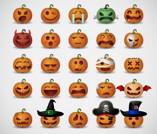 halloween-decorations-pumpkin-emotions