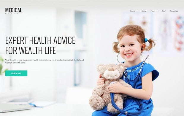 universal-business-website-theme-medical-child