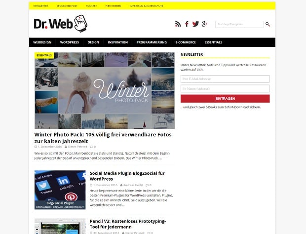 die-10-deutschen-webdesign-blog-dr-web