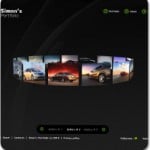 New Flash Portfolio: Whirling Papervision 3D Gallery