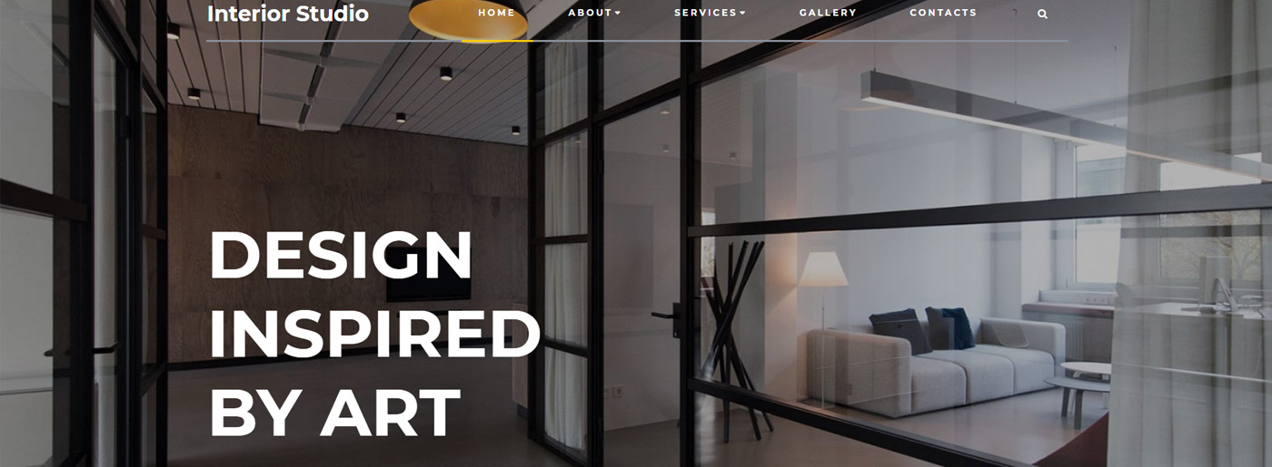 Interior Studio Website