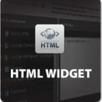 HTML widget: форумы, комментарии, блоги и другие возможности