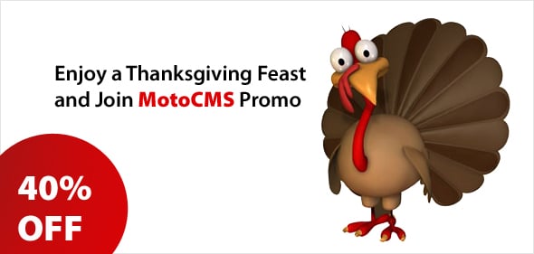 Get MotoCMS website templates with a 40% discount