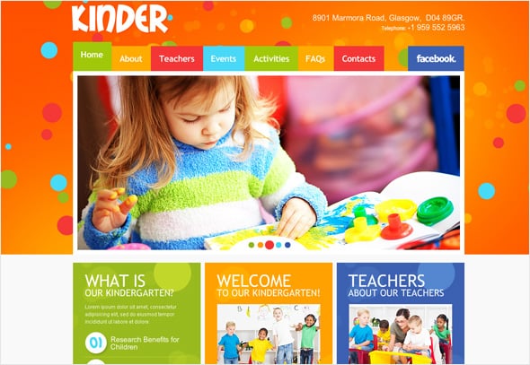 Website Solution for Child's Projects