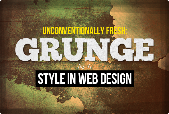 Grunge Style in Web Design