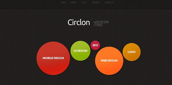 Website for Web Designer Creative Template