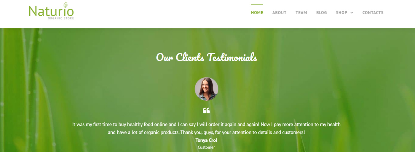 Use Social Media for Food and Cosmetics Store Website Design