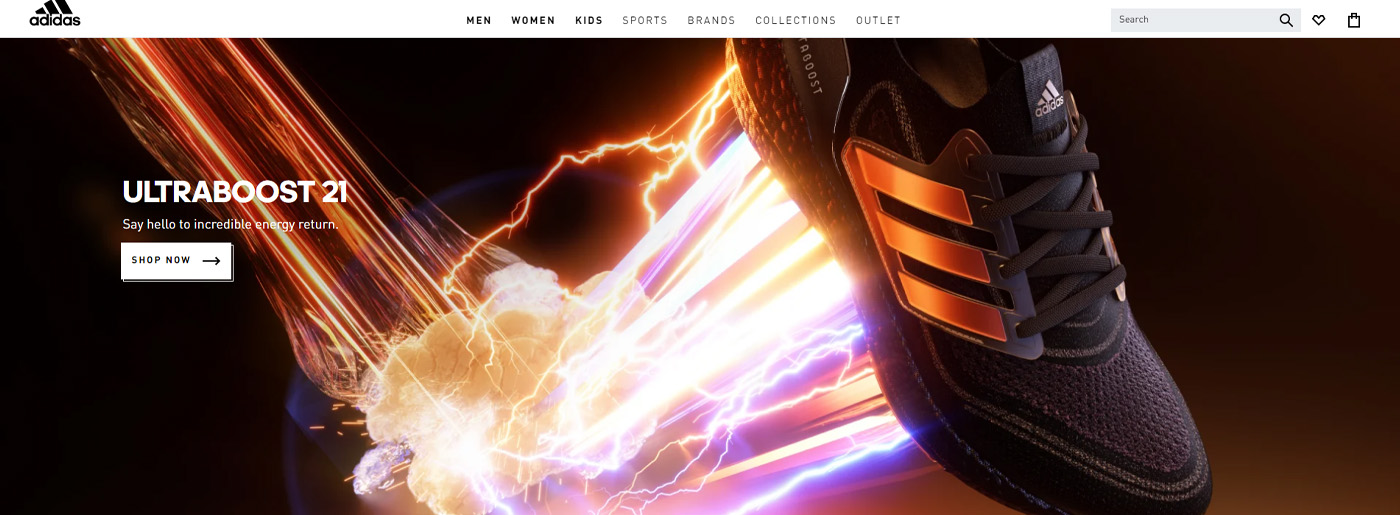 Adidas Website