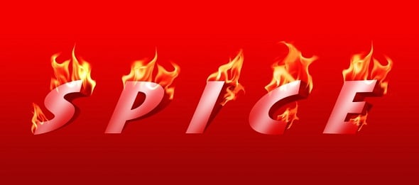 Best Web Design Articles - Fire Text Effect Tutorial in Photoshop
