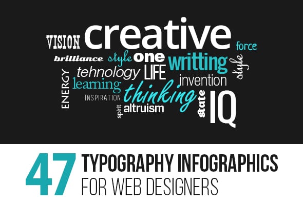 Best Web Design Articles - Learn Typography: 47 Awesome Infographics for Web Designers