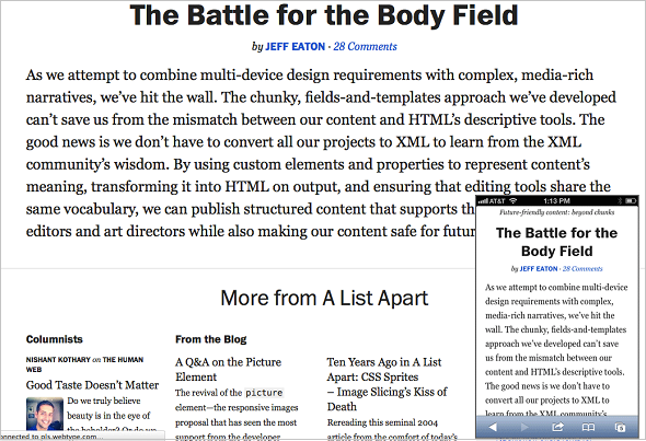 Size Matters: Balancing Line Length And Font Size In Responsive Web Design