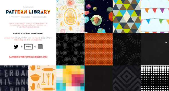 The Pattern Library: Free Seamless Patterns for Your Designs