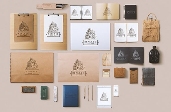 Noupe - 25 Free Hero Images and Mock-ups: The First Impression Counts
