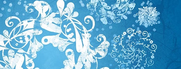 Frosted Snowflakes Brushes