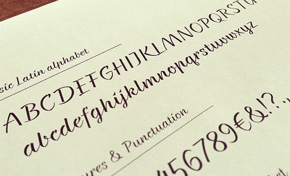 36 Beautiful New Calligraphy Fonts for Designers