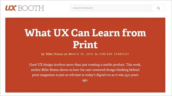 Learn UX Design - UX Booth
