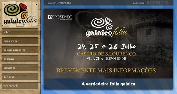 Website Usability Galaicofolia