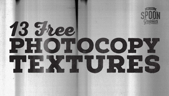 Spoon Graphics Blog - 13 Free High Resolution Grungy Photocopy Textures