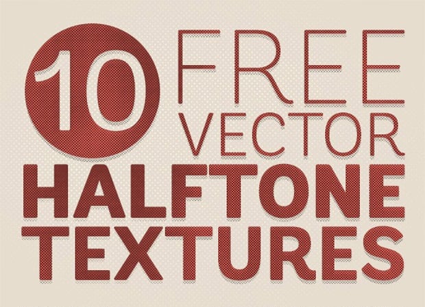 Best Web Design Articles April - 10 Free Detailed Vector Halftone Texture Backgrounds