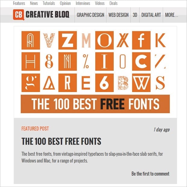 Best Web Design Blogs 2015 - creativebloq