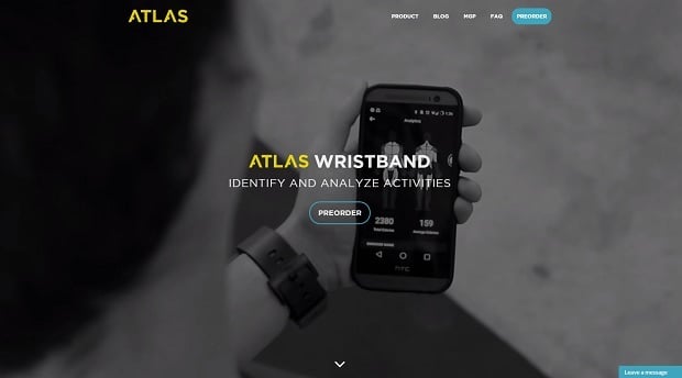 Creating a Startup Website - Atlas