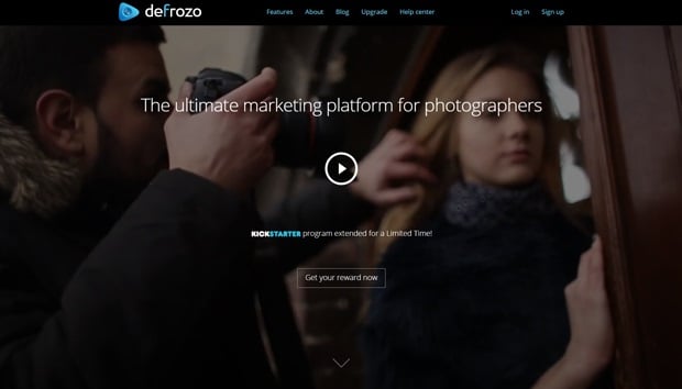 Creating a Startup Website - Defrozo