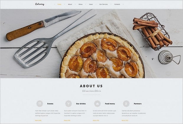 Responsive Design Mistakes - Food Template