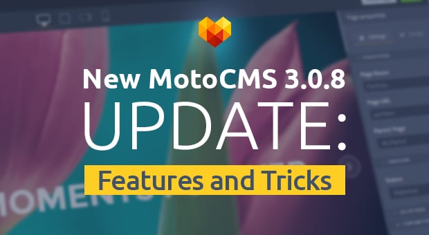 MotoCMS 3.0.8 Update - main