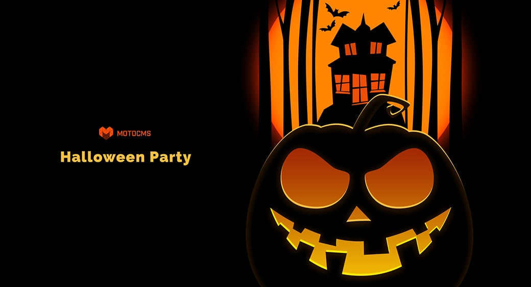 free halloween desktop wallpaper pumpkin party