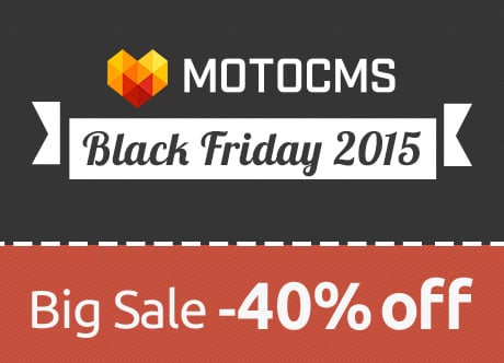 MotoCMS Black Friday 2017 Big Sale - up to 50% Off! [Updated]