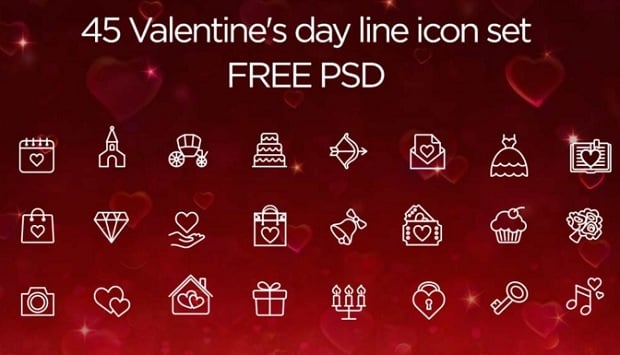 St Valentines Day Freebies 2016 - icons-8
