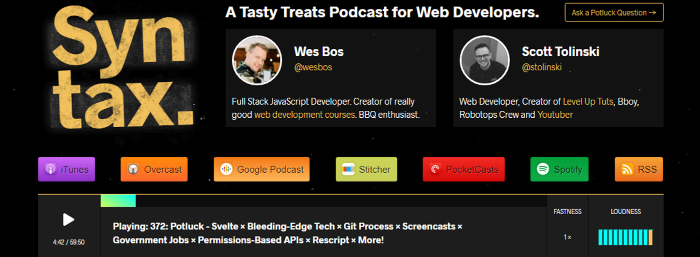 Podcasts on Web Development