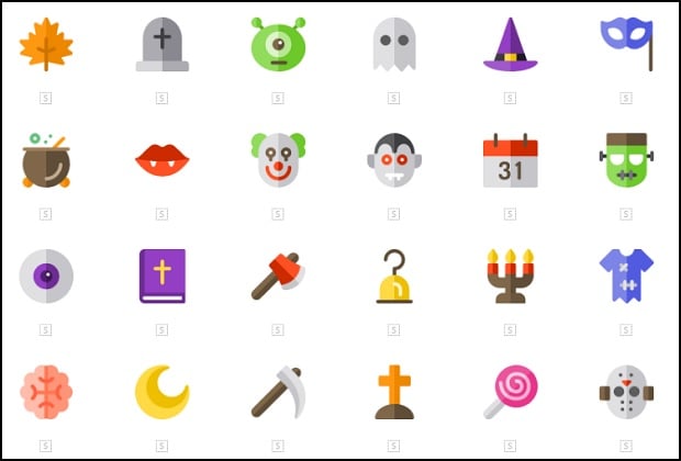 halloween-decorations-50-icons