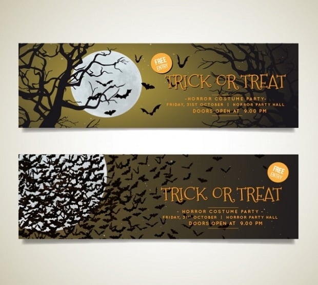 halloween-decorations-banners-with-bats