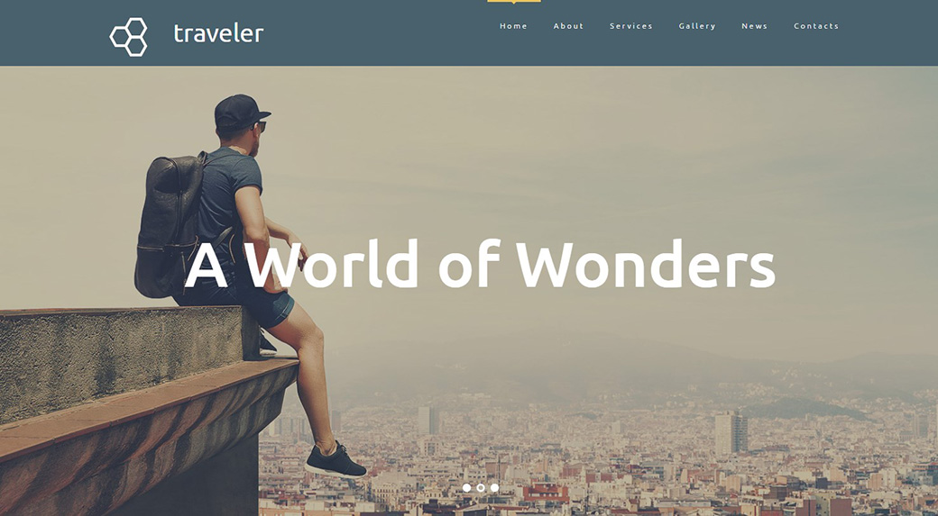 Шаблон для сайта туристического агентства хорошие шрифты